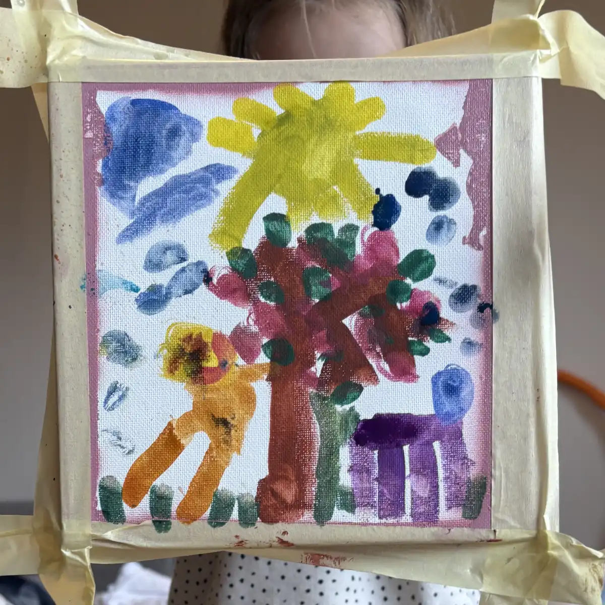 Description of the visual elements in art piece 5